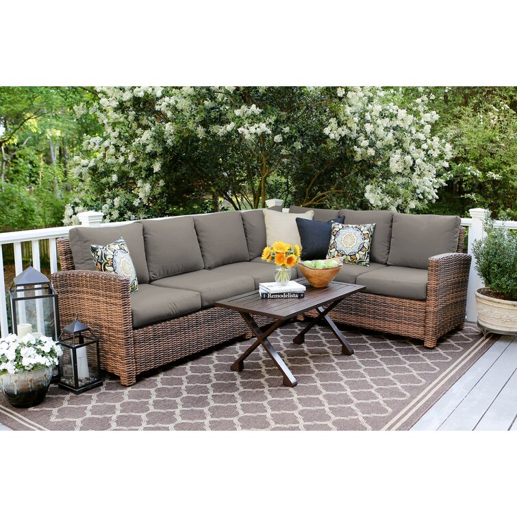 Cherie 6 - Person Outdoor Seating Group with Cushions